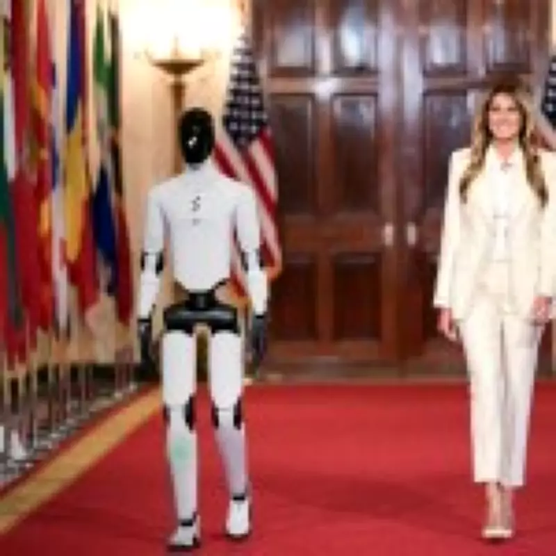 Humanoid Robot Figure 3 Joins Melania Trump at White House AI Summit