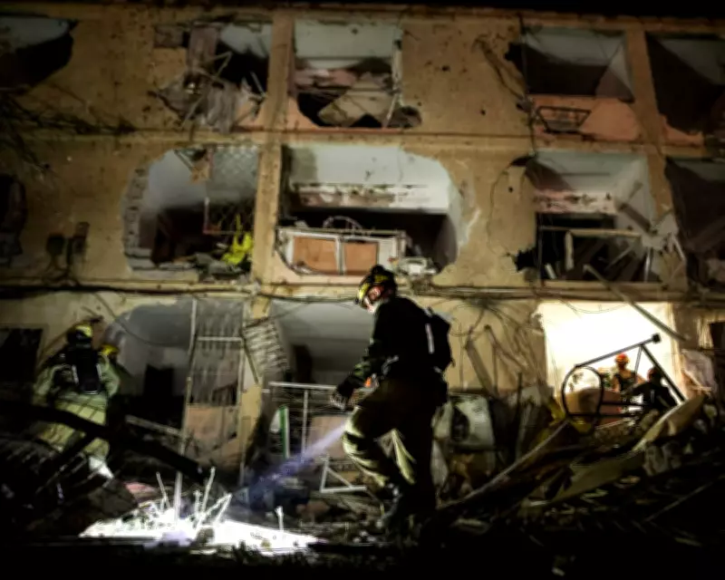 Iran Strikes Israeli Town Near Nuclear Facility in Retaliatory Attack