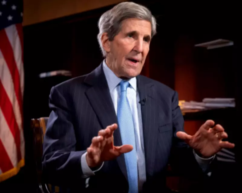 John Kerry Warns Oil Shock Drives Clean Energy Shift for Security