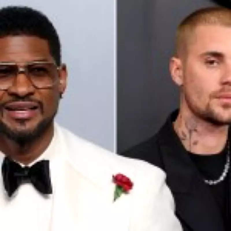 Justin Bieber and Usher's Alleged Altercation at Oscars Party Sparks Friendship Speculation