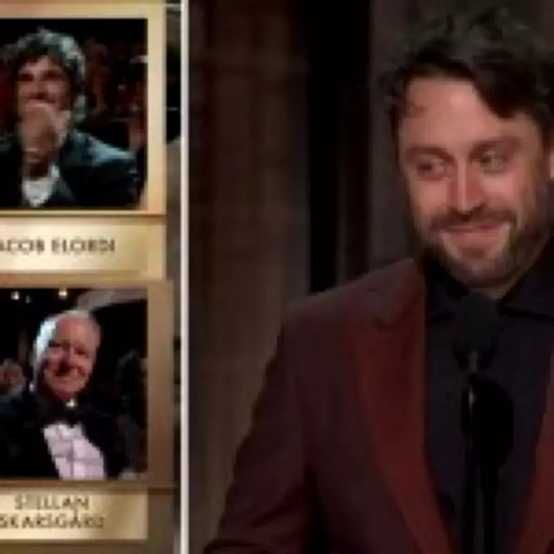 Kieran Culkin Mocks Sean Penn's Oscar Absence During 2026 Ceremony