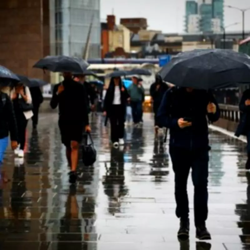 London Braces for Nine Consecutive Days of Rain Starting Next Week