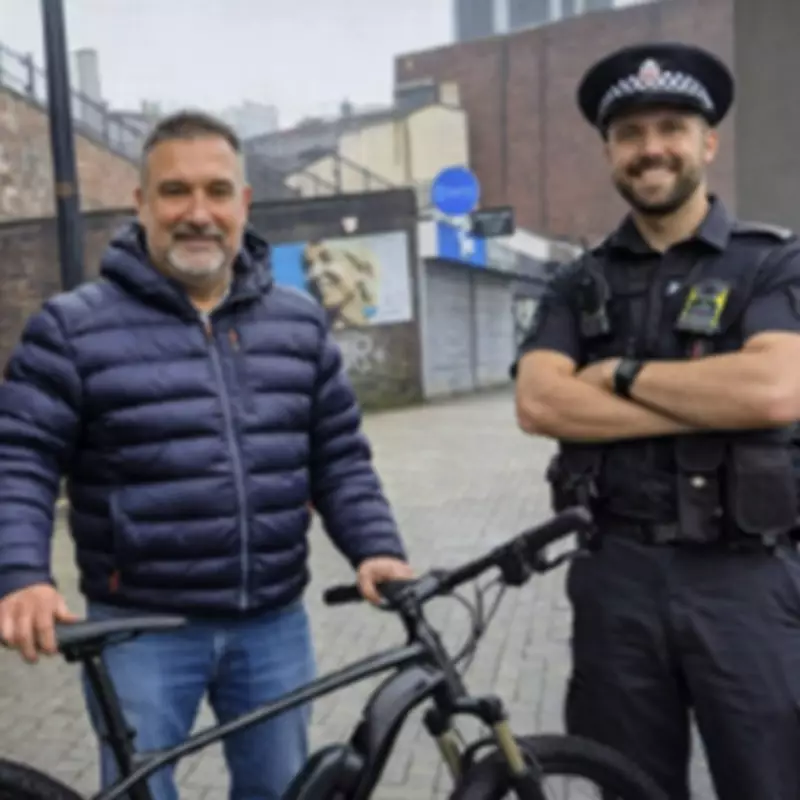 London Father Reunited with Stolen £2,700 E-Bike Found 500 Miles Away in Stockport
