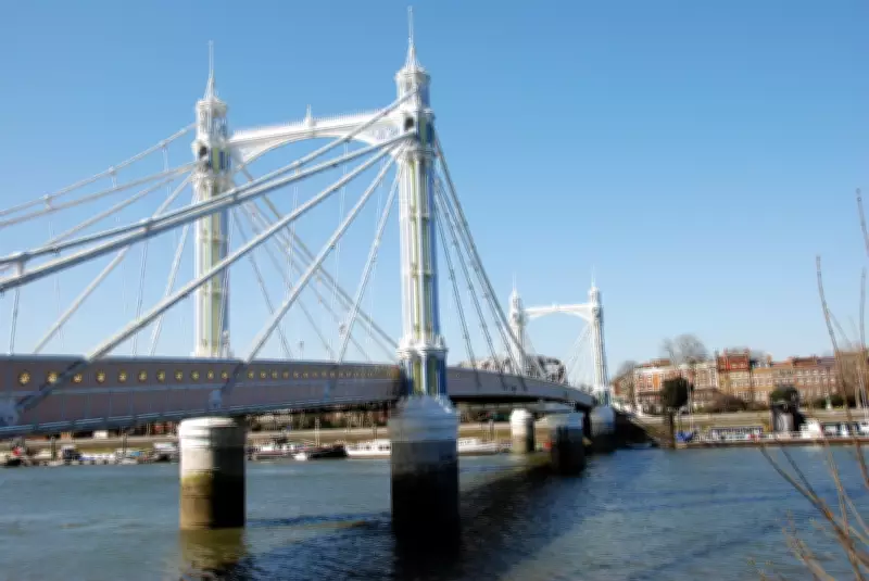 London's Albert Bridge Closed to Vehicles Until 2027 for Major Repairs