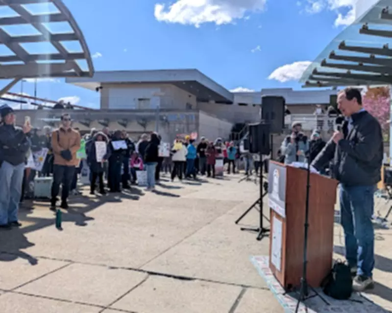 Lymphoma Survivor Leads NIH Protest Against Research Cuts and Trump-Era Policies