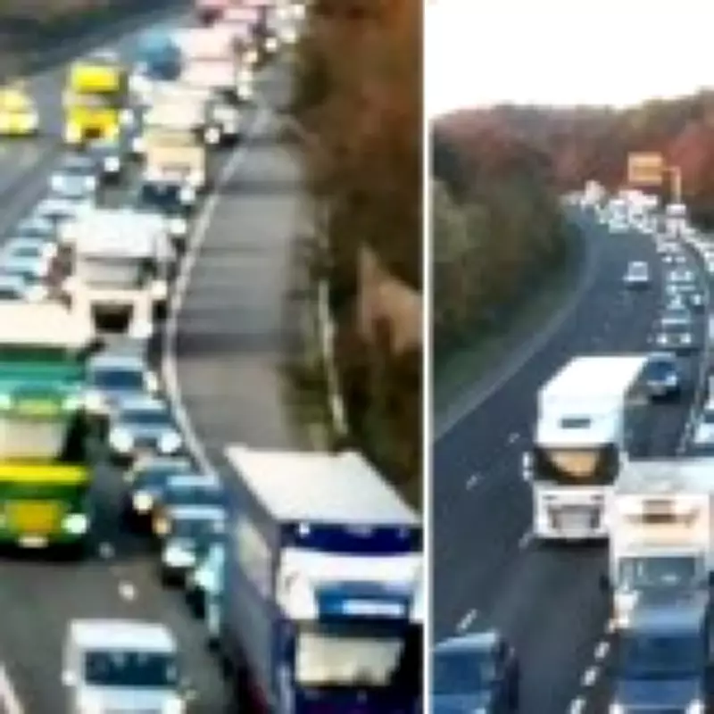M3 Motorway Closed Toward London After Lorry Crash Causes Major Oil Spill