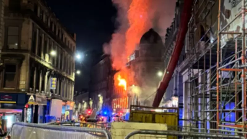 Major Fire Forces Indefinite Closure of Glasgow Central Station