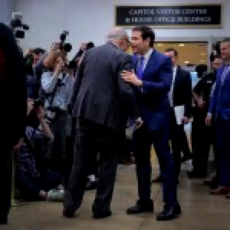 Marco Rubio's Viral Foot Photo Sparks Internet Frenzy After Trump's Shoe-Size Gifting