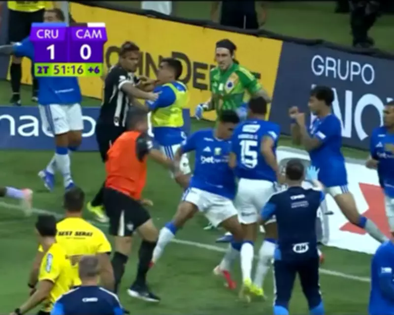 Mass Brawl Erupts in Brazilian Final: 23 Red Cards Issued After Violent Clash