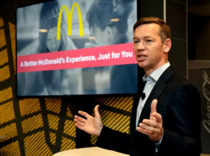McDonald's CEO's Awkward Burger Taste Test Sparks Viral Mockery Online