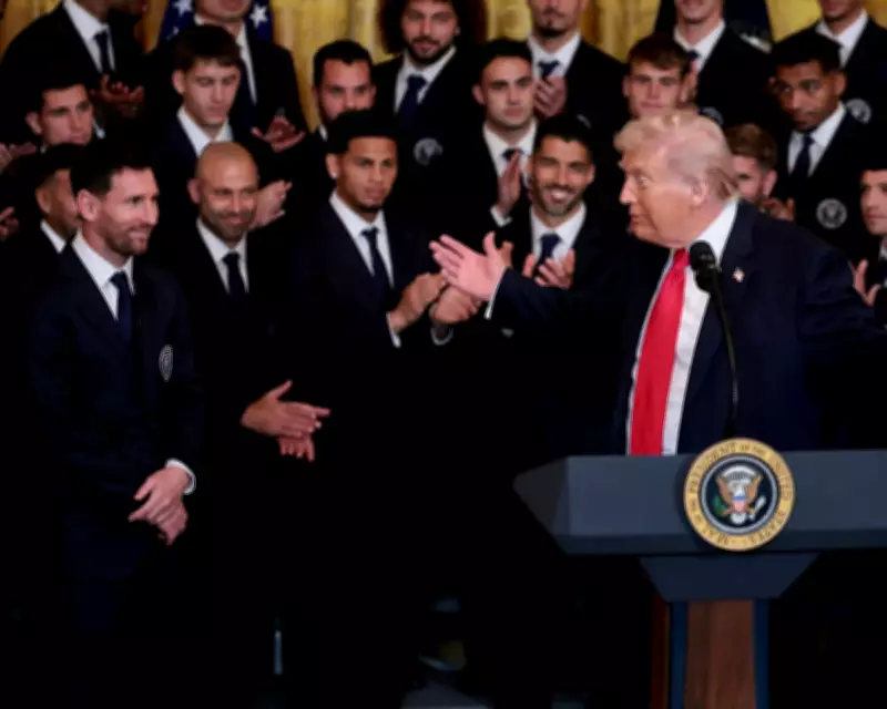 Messi and Inter Miami Visit White House, Trump Hosts Soccer Stars