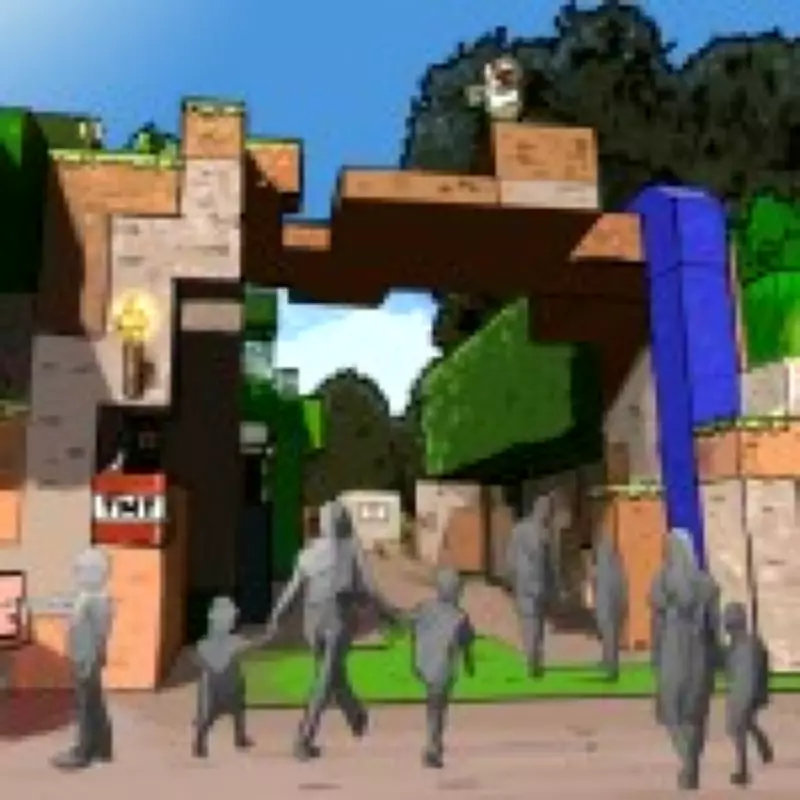 Minecraft World Theme Park to Open in UK in 2027 Alongside Dungeons 2 Sequel