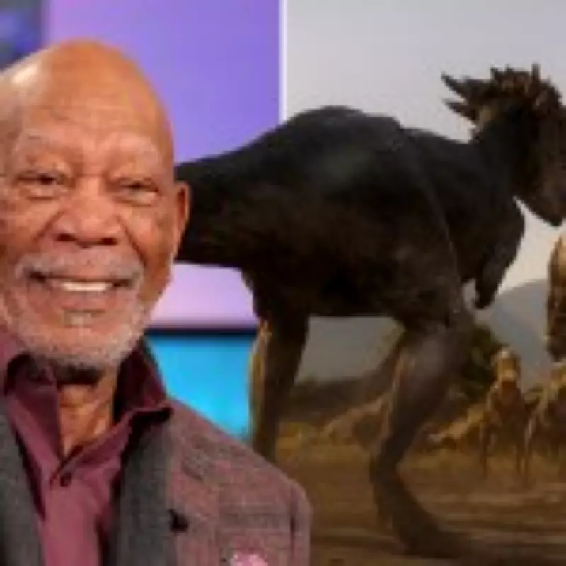 Morgan Freeman's Hilarious Blooper Reel for Netflix Dinosaur Show Goes Viral