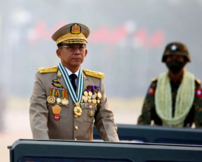 Myanmar's Military Stages Democratic Facade Amid Ongoing Civil War