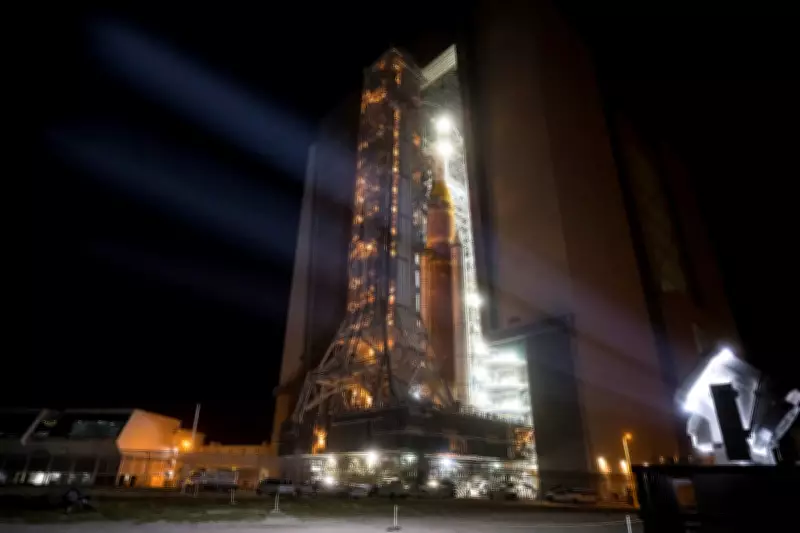 NASA's Artemis II Moon Rocket Begins Slow Crawl to Launchpad for Historic Mission