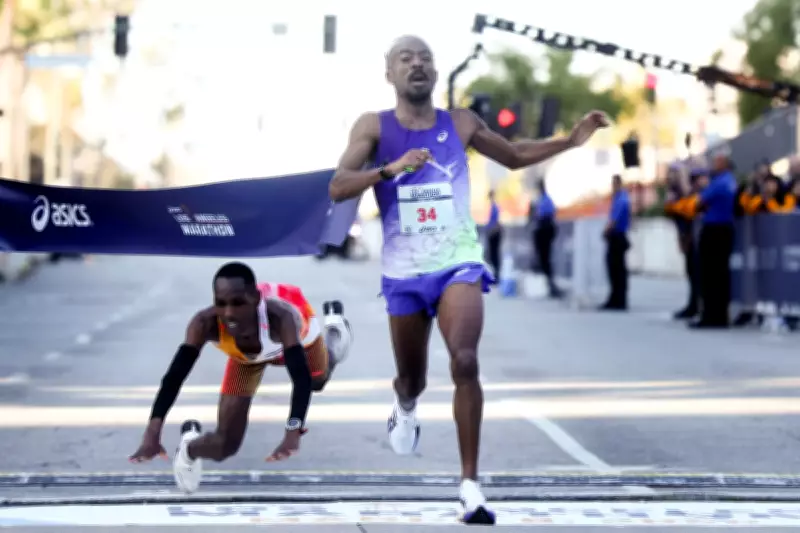 Nathan Martin's Last-Second Sprint Secures Historic Los Angeles Marathon Victory