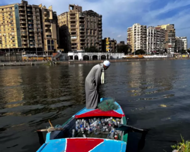 Nile Fishermen Earn More from Plastic Collection Than Fishing Amid Pollution Crisis