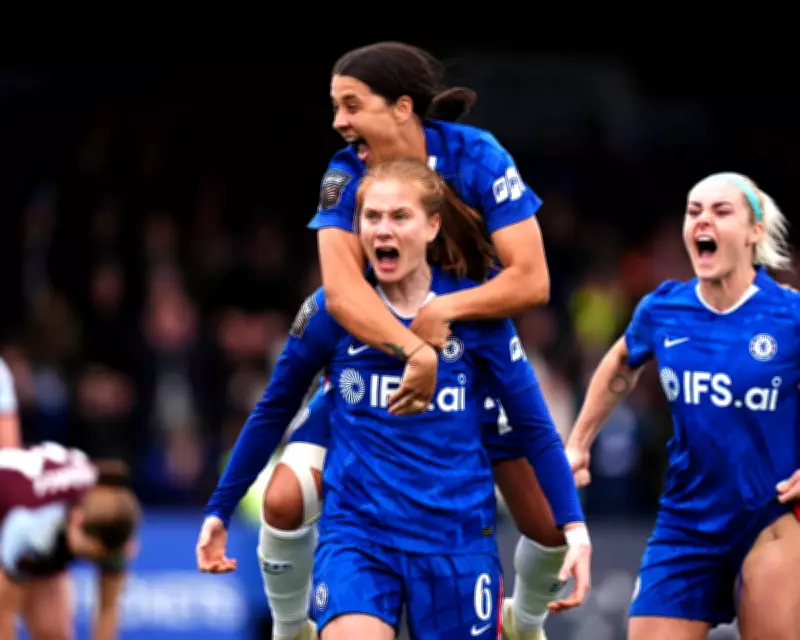 Nüsken's Late Winner Secures Thrilling 4-3 Chelsea Victory Over Aston Villa