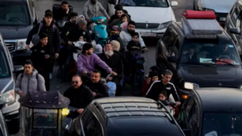 Panic Grips Beirut Streets as Israeli Evacuation Order Sparks War Fears