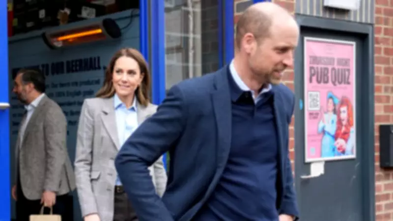 Prince William Declines Kate's Coffee Over Caffeine Content at Borough Market Visit
