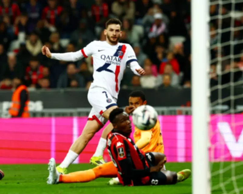 PSG's Technical Mastery Triumphs Over Physicality in 4-0 Victory Against Nice