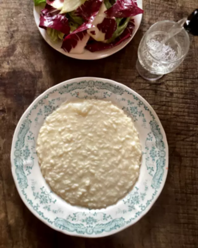 Rachel Roddy's White Risotto Recipe: A Parmesan Broth Delight