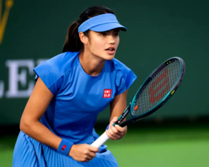 Raducanu Crushed in 52 Minutes at Indian Wells, Anisimova Dominates