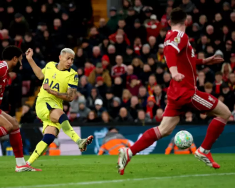 Richarlison's Late Equalizer Rescues Point for Tottenham at Anfield