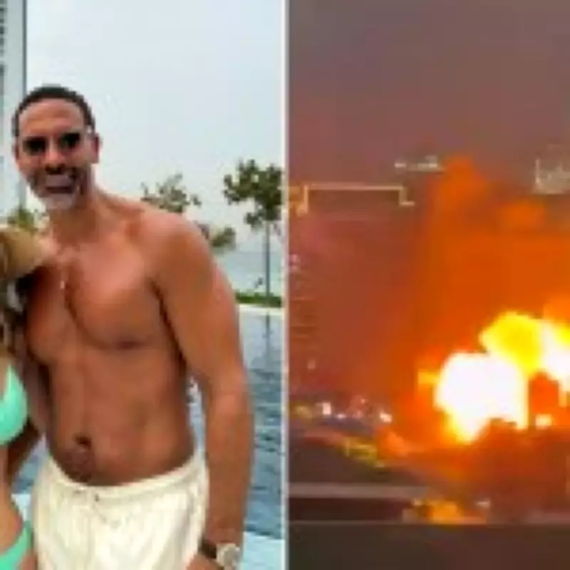 Rio and Kate Ferdinand 'Scared' After Being Trapped in Dubai During Missile Attacks