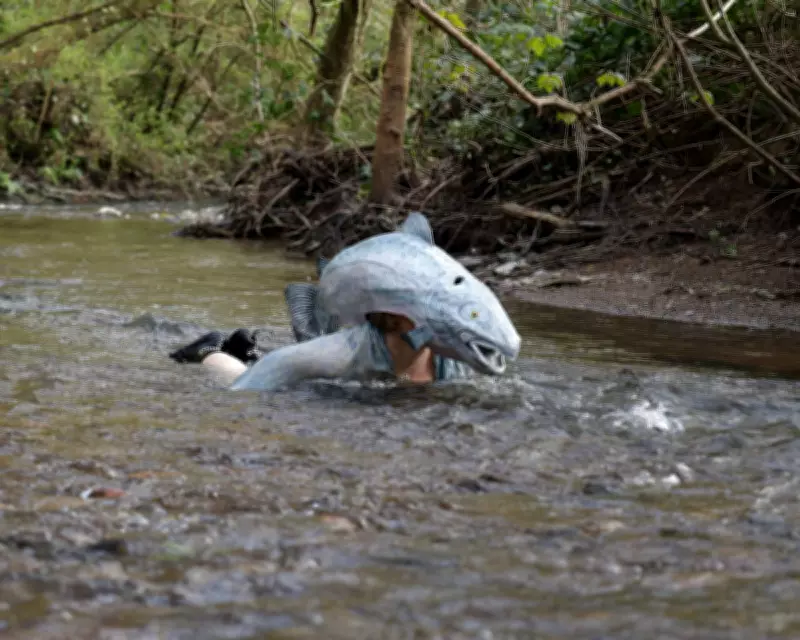 River Wedding Ceremony Marks World Water Day in Somerset Woods