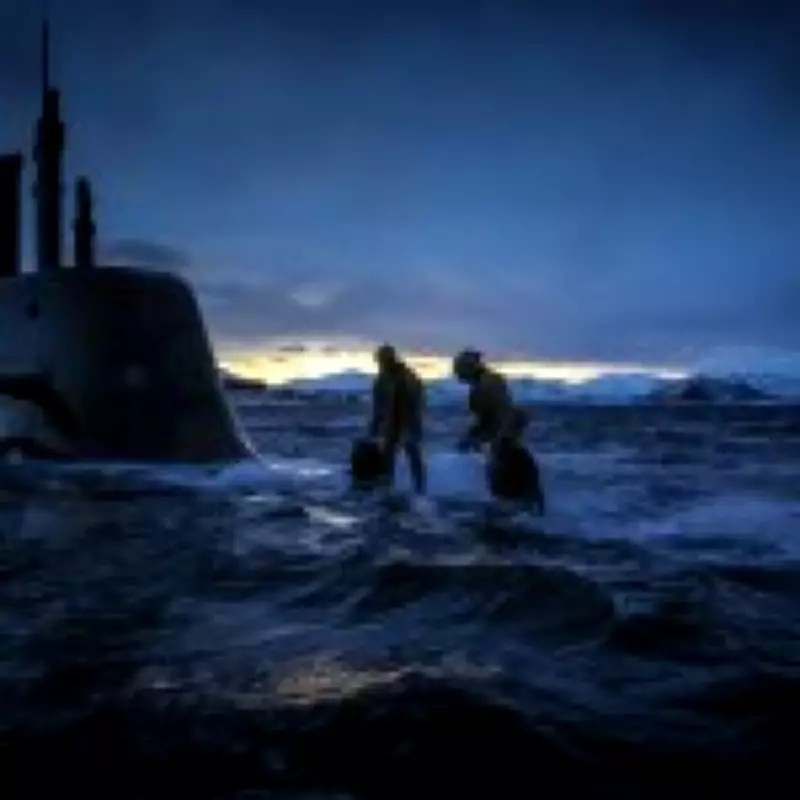 Royal Marines Conduct Covert Arctic Commando Raid from German U-Boat