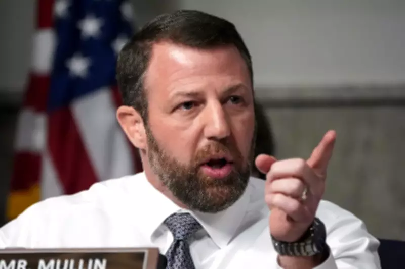 Senator Mullin's Military Claims Under Scrutiny Ahead of DHS Hearing