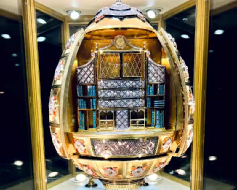 Serena Kutchinsky Reunites with Father's Legendary Jewelled Egg in Tokyo Museum