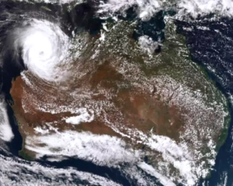 Severe Tropical Cyclone Narelle Approaches Western Australia Coast
