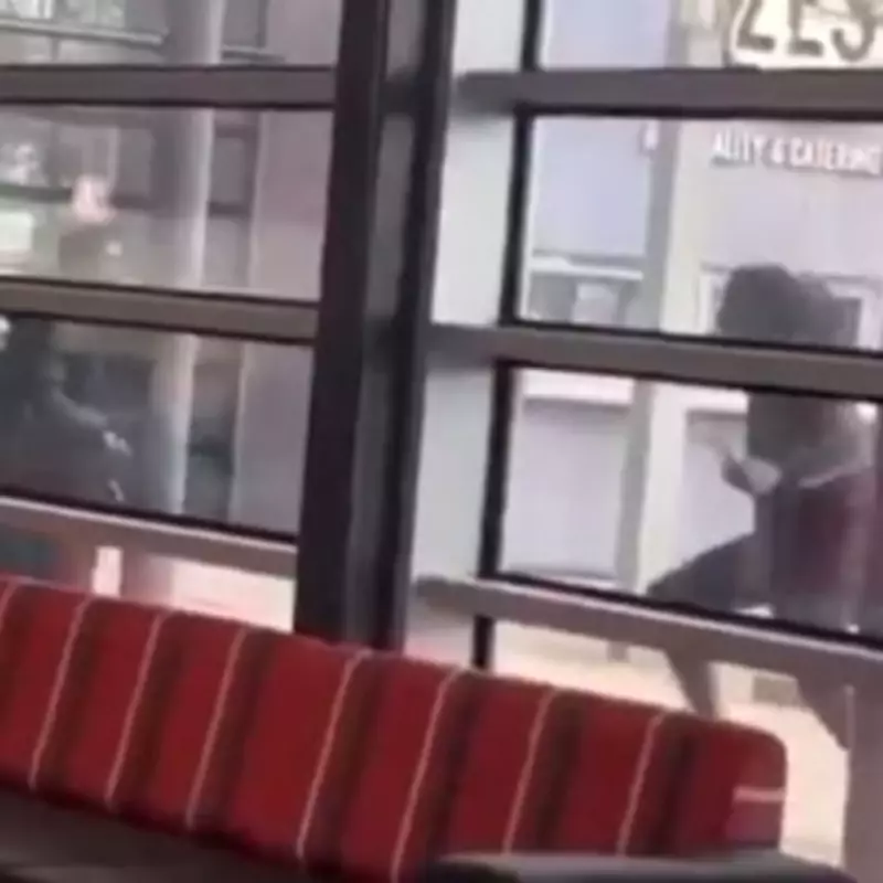 Shocking Knife Fight Outside Slough College Sends Bystanders Fleeing