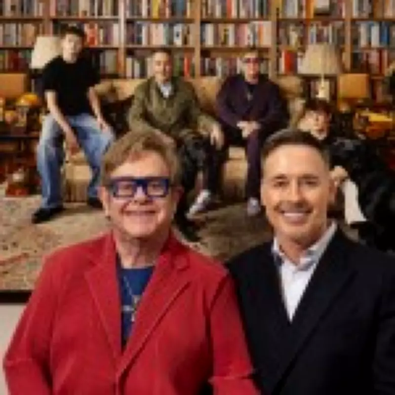 Sir Elton John's Family Portrait Unveiled at National Portrait Gallery