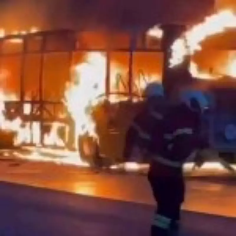 Six Dead in Swiss Bus Inferno After Man Allegedly Sets Himself on Fire