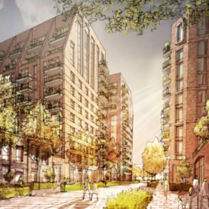 South London's Signal Park Expansion: 965 New Homes with Gym and Café