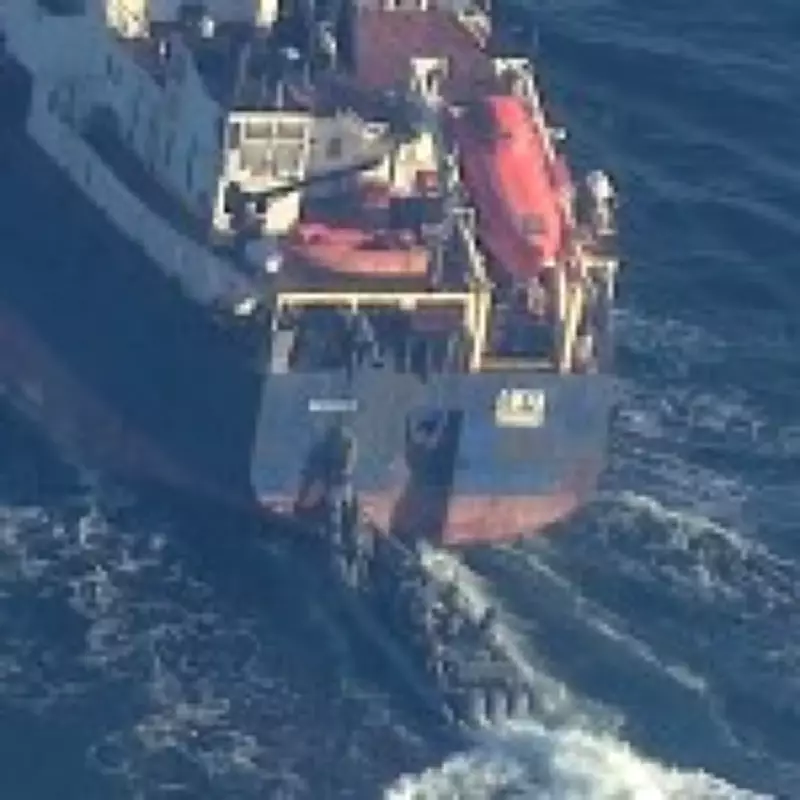 Swedish Coastguard Boards Ship Suspected in Russia's Shadow Fleet Over Grain Theft