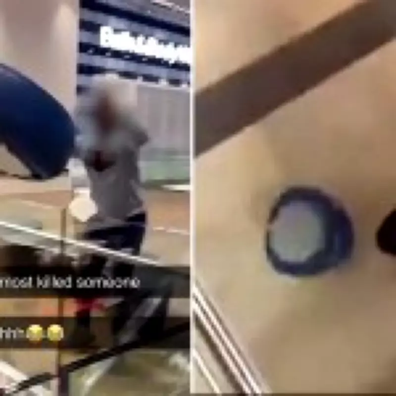 Teen Admits Filming Sofa Thrown from Westfield Top Floor in Viral Prank