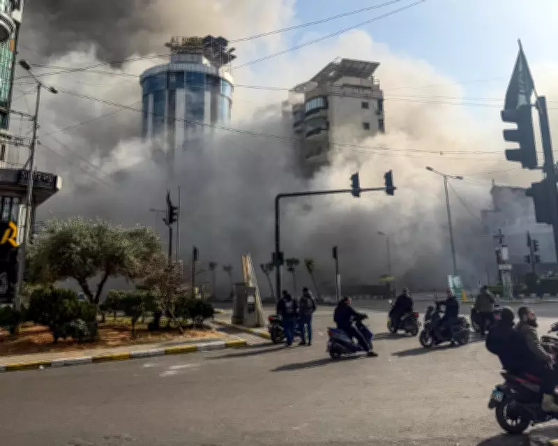 Thousands Flee Beirut Amid Israeli Bombing Campaign