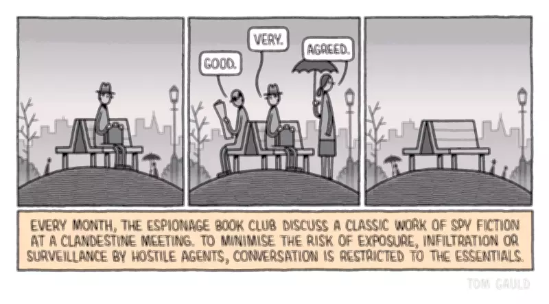 Tom Gauld's Espionage Book Club: A Cartoonist's Take on Spy Literature