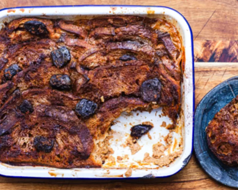 Transform Stale Sourdough into a Decadent Bread-and-Butter Pudding Recipe