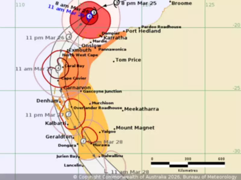 Tropical Cyclone Narelle Triggers Severe Flooding in Western Australia