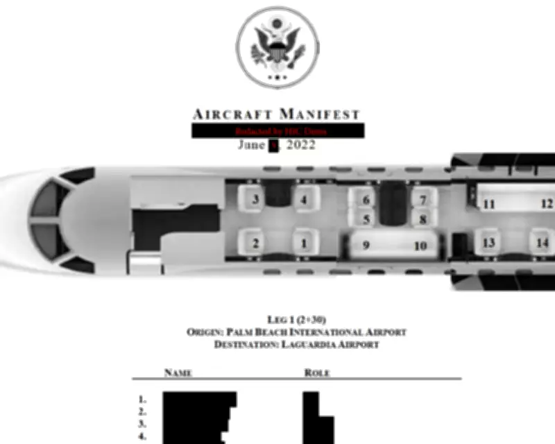 Trump Allegedly Showed Classified Map on Private Plane in 2022, Documents Reveal