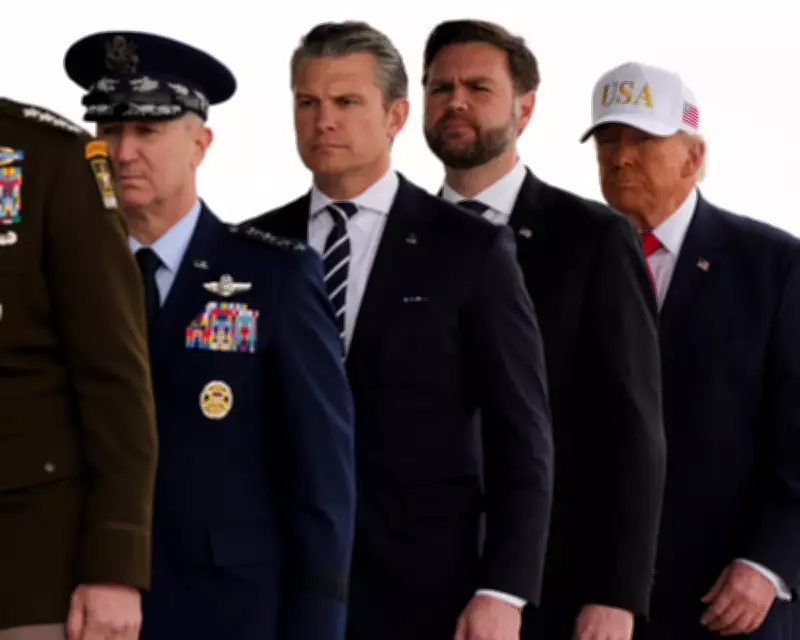 Trump Attends Dover Ceremony for Six Soldiers Killed in Kuwait Drone Strike