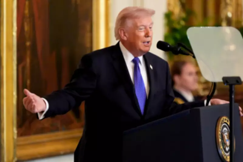 Trump Predicts Four-Week Iran War, Then Touts White House Ballroom