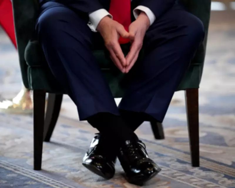 Trump's Shoe Obsession: Florsheim Gifts Dominate White House Culture