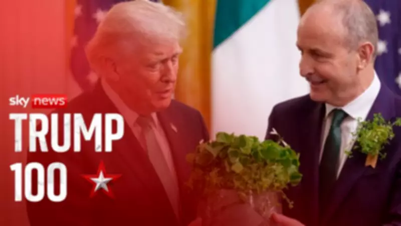 Trump's United Ireland Remarks Spark Diplomatic Confusion and Internal Rifts
