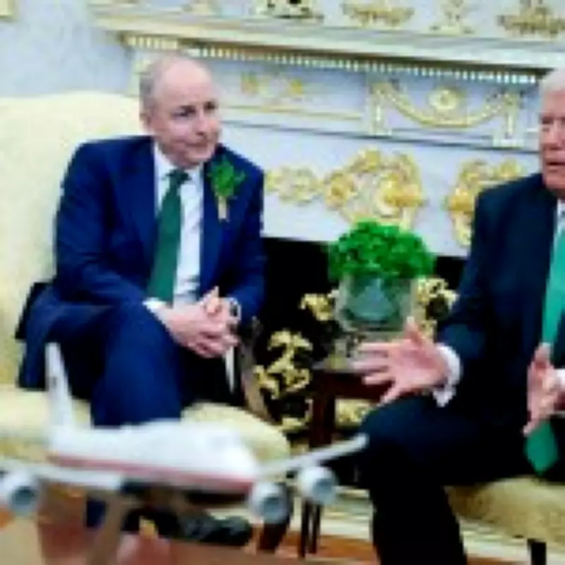 Trump's Windmill Rant Stuns Irish PM During St. Patrick's Day White House Visit